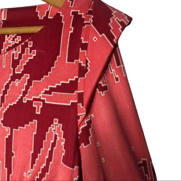 TIBI DRESS, Pink, Retro Print Size L - Picture 7 of 9